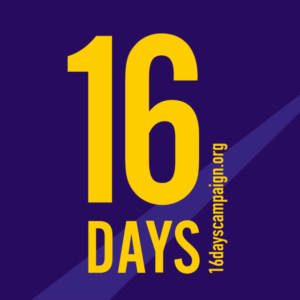 16 days campaign website at 16dayscampaign.org