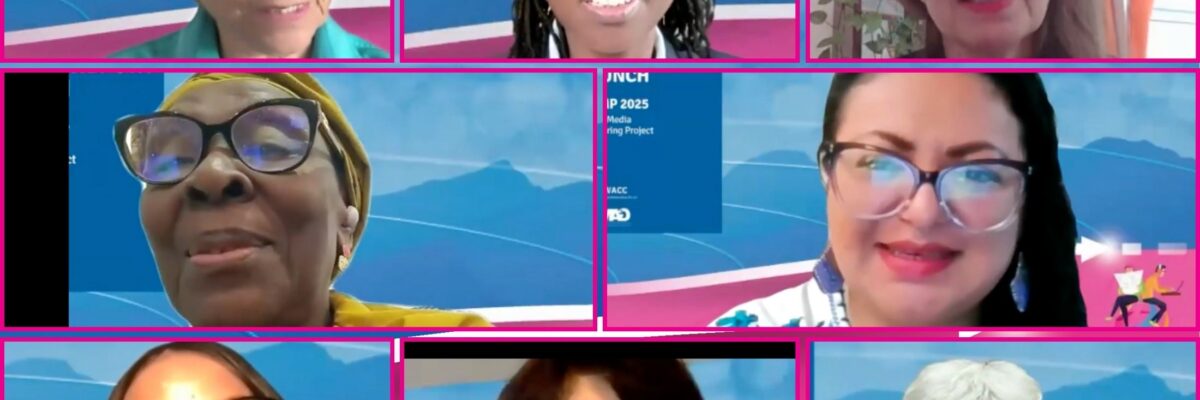 The 8 speakers of the GMMP 2025 Global Report launch